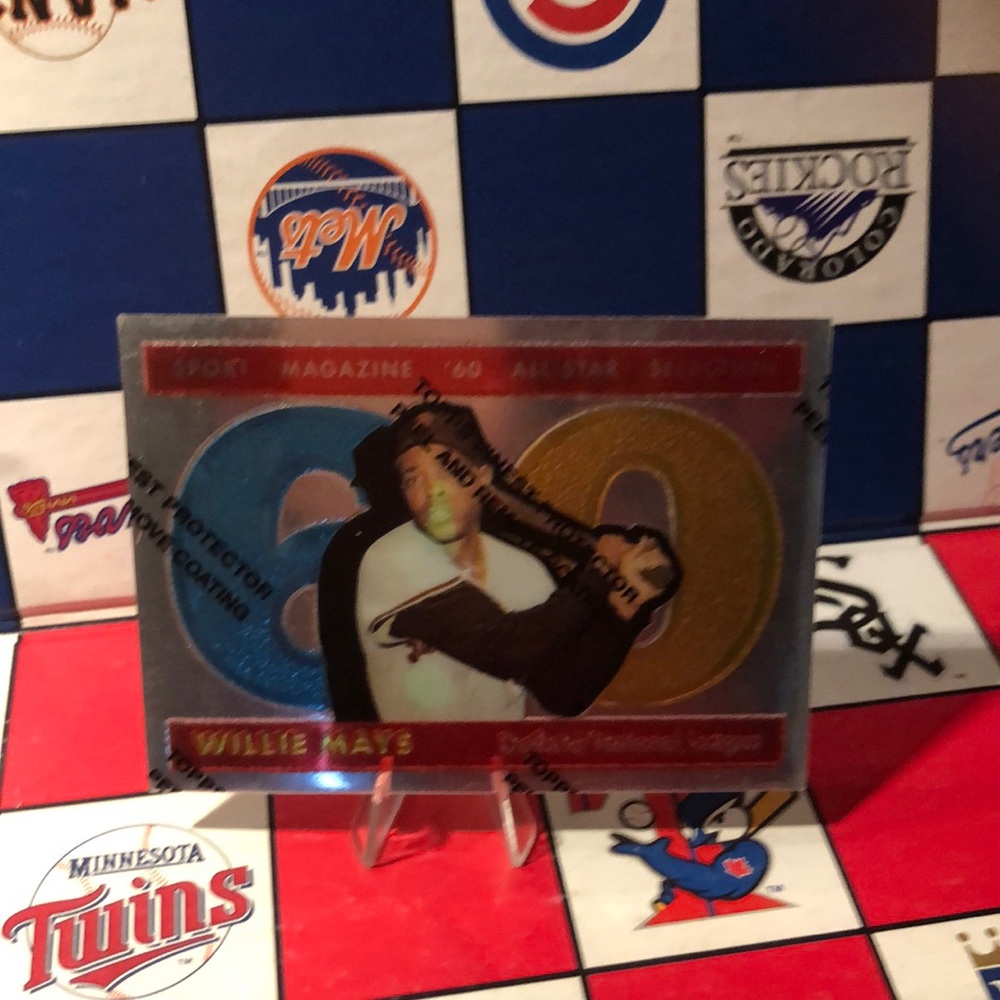 Willie mays baseball card